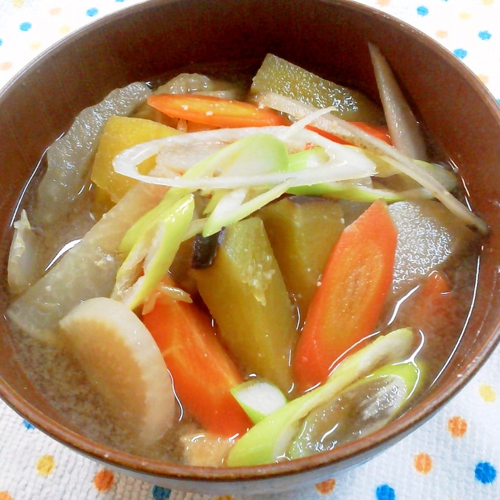 沢山お野菜がとれる 具だくさんの味噌汁 レシピ 作り方 By Aka Ru 楽天レシピ